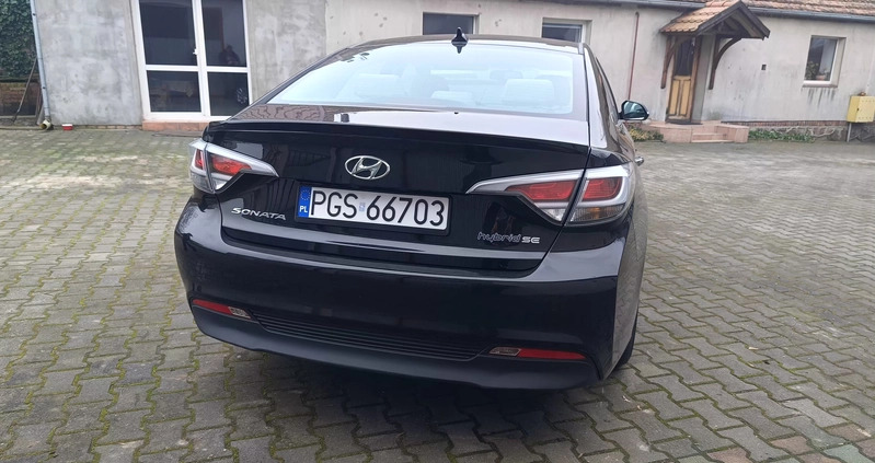 Hyundai Sonata cena 64900 przebieg: 136000, rok produkcji 2017 z Gostyń małe 379